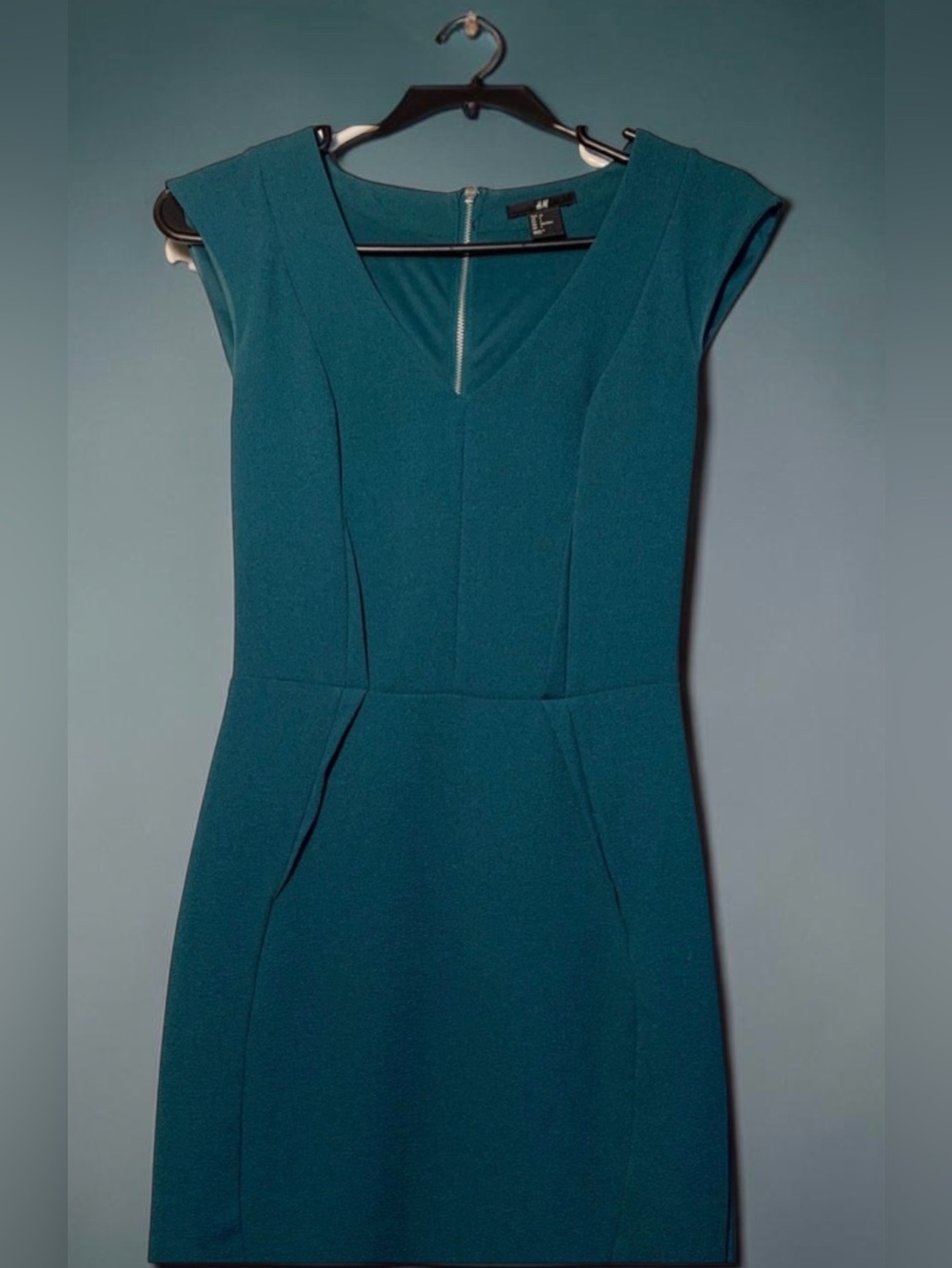 H&M Emerald Green Mini Dress - Picture 1 of 6
